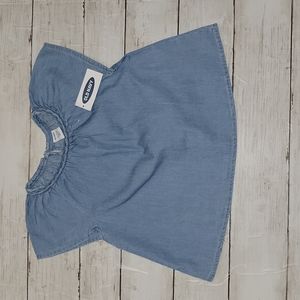 Old Navy Chambray Top, 18-24m